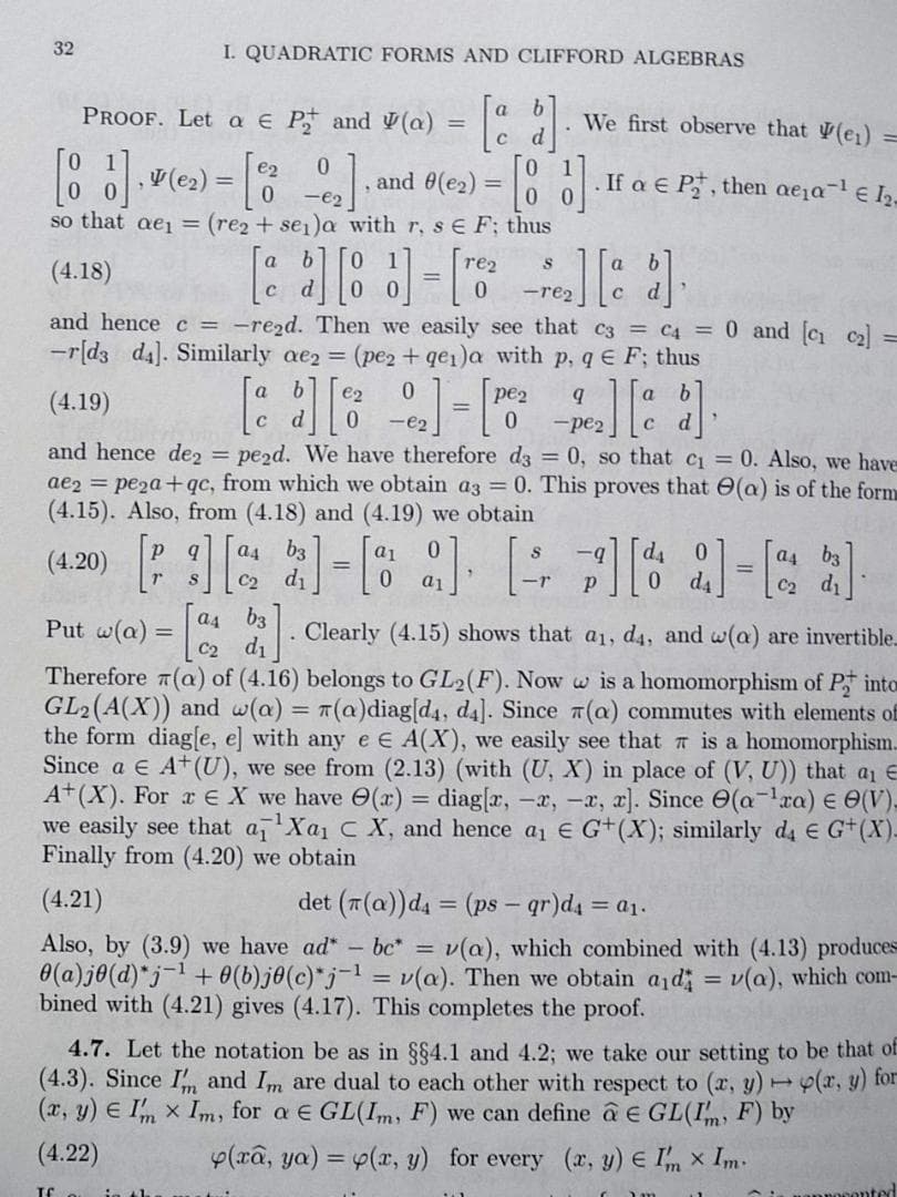 二次形式とクリフォード群の算術理論と解析理論の洋書　志村五郎