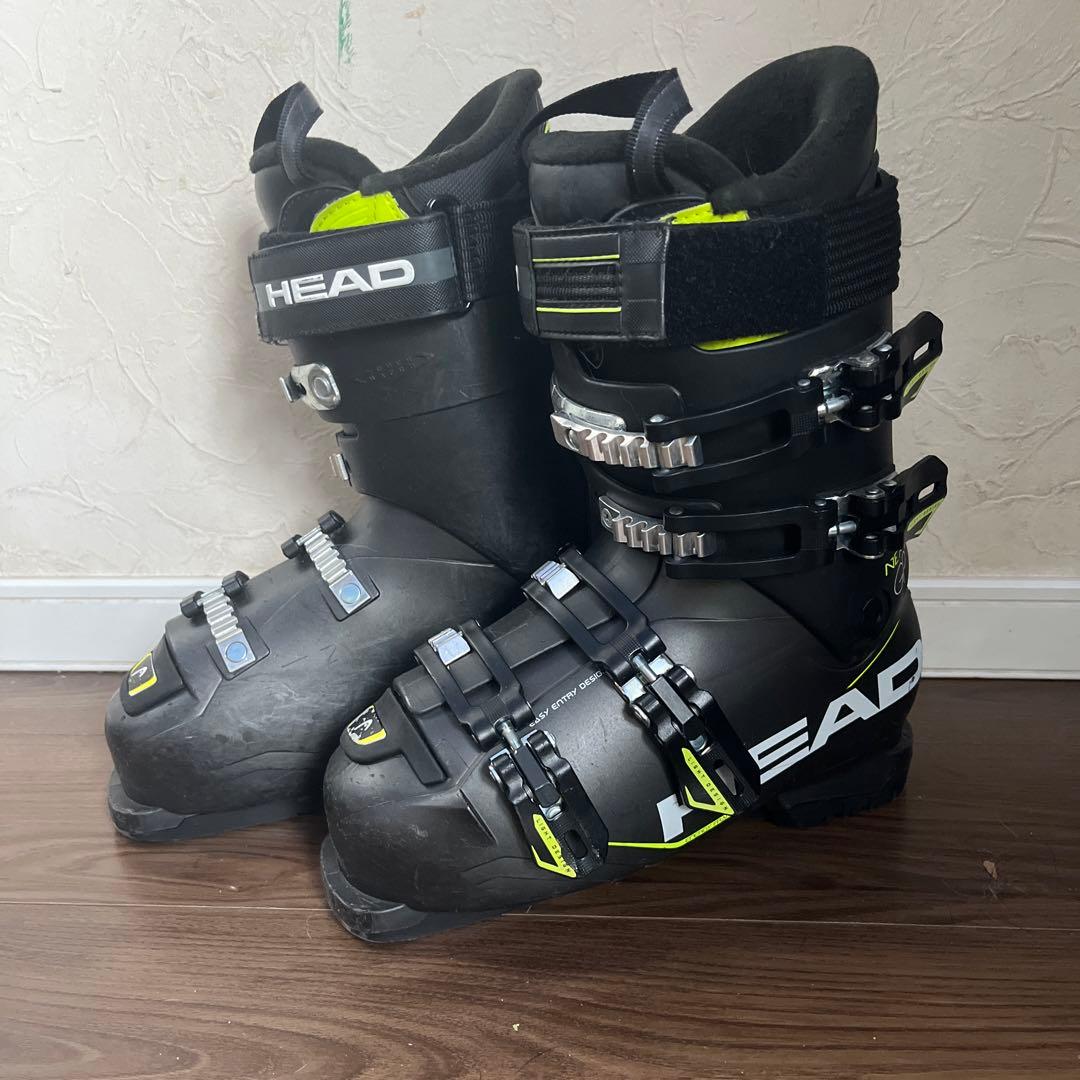 HEAD スキー ブーツ ブラック/イエロー