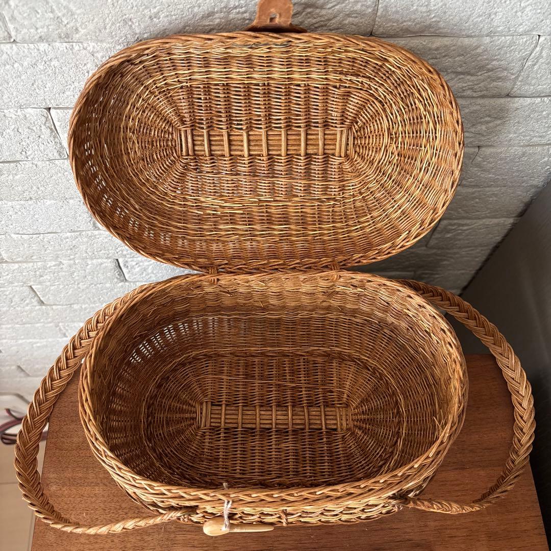 限定値下げパニエリュスティック フランス製 カゴバッグ サック・ドゥ・フィヨンせ