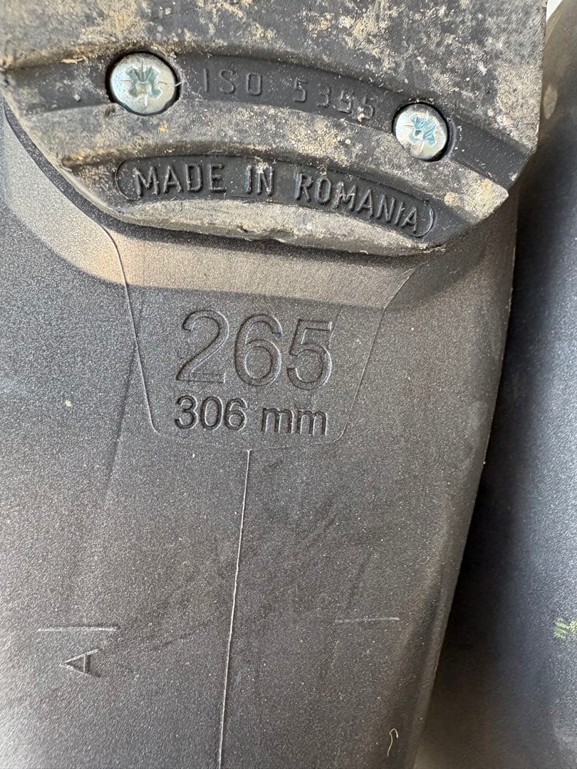 美品◎LANGE スキー用ブーツ SX100 ブラック/イエロー