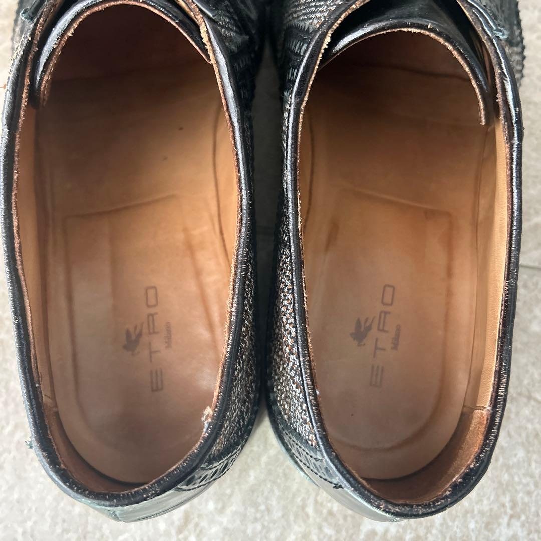 ETRO ウイングチップスタイルドレスシューズ　43インチ