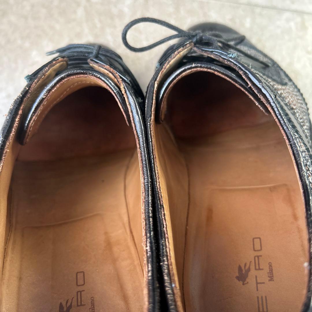 ETRO ウイングチップスタイルドレスシューズ　43インチ