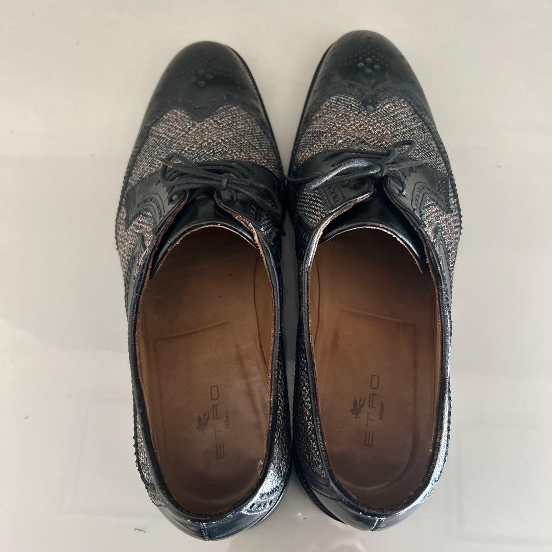 ETRO ウイングチップスタイルドレスシューズ　43インチ