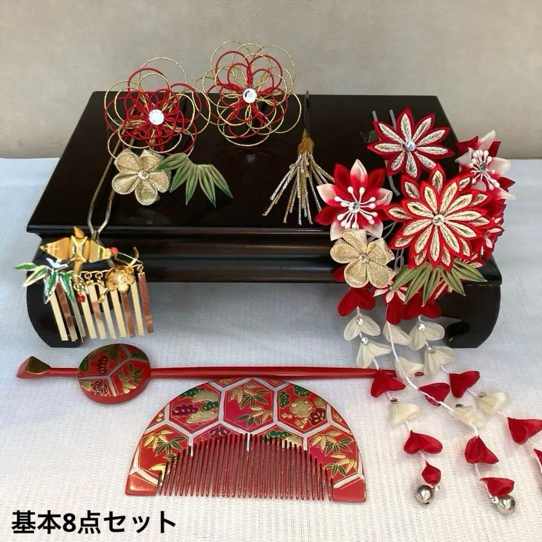 専用　七五三成人式　classical beauty 鶴亀松竹梅めでたや簪セット