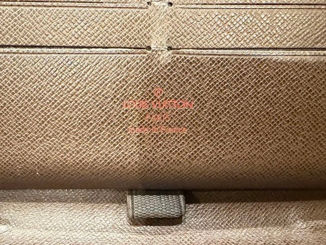 最終価格　百貨店購入品　LOUIS VUITTON ダミエ長財布　ルイ・ヴィトン