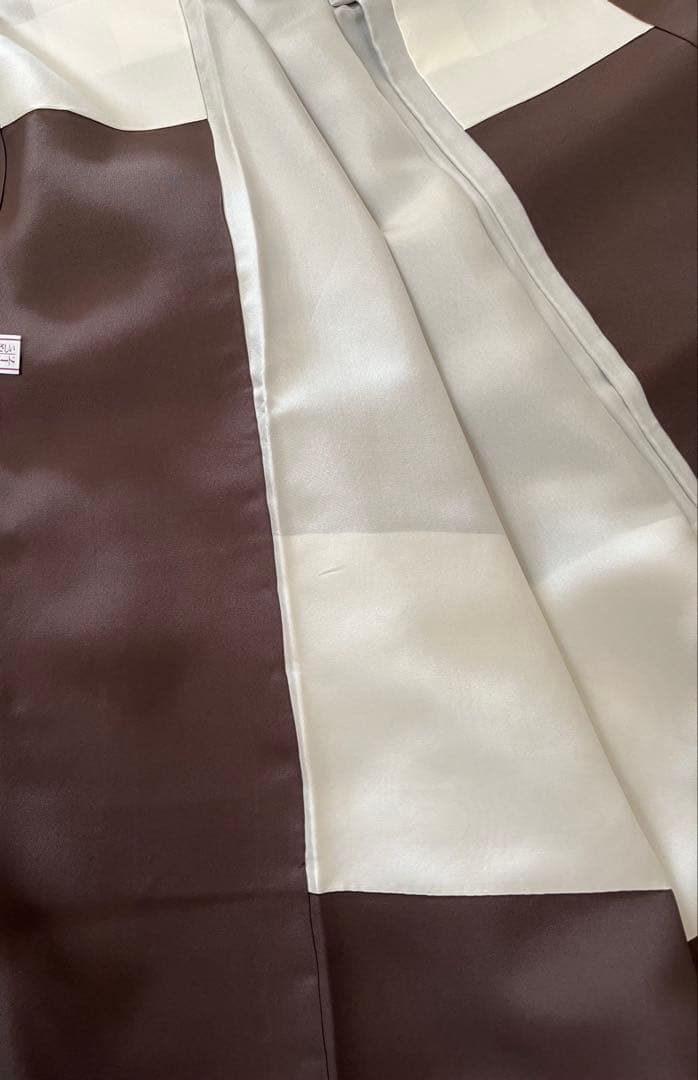 専用　粋渋庵　塩沢紬　蚊絣　西川治郎　証紙しつけ付　未着用