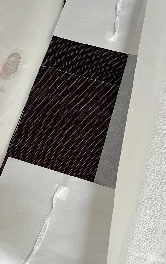 専用　粋渋庵　塩沢紬　蚊絣　西川治郎　証紙しつけ付　未着用