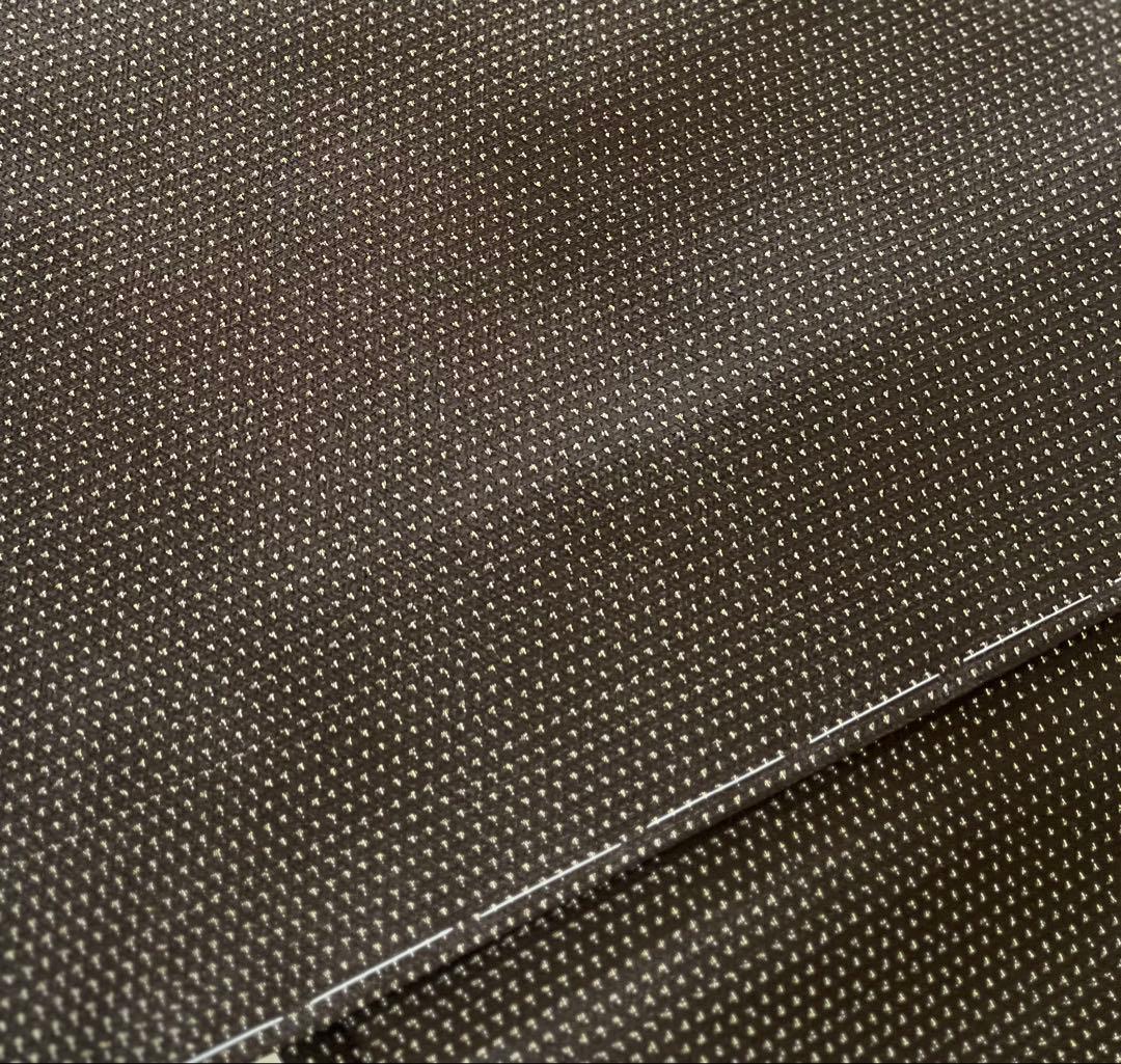 専用　粋渋庵　塩沢紬　蚊絣　西川治郎　証紙しつけ付　未着用