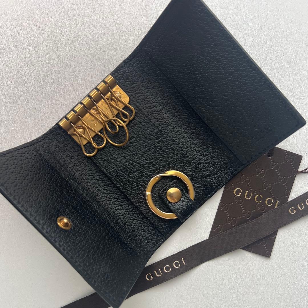 114 美品 GUCCI グッチ キーケース
