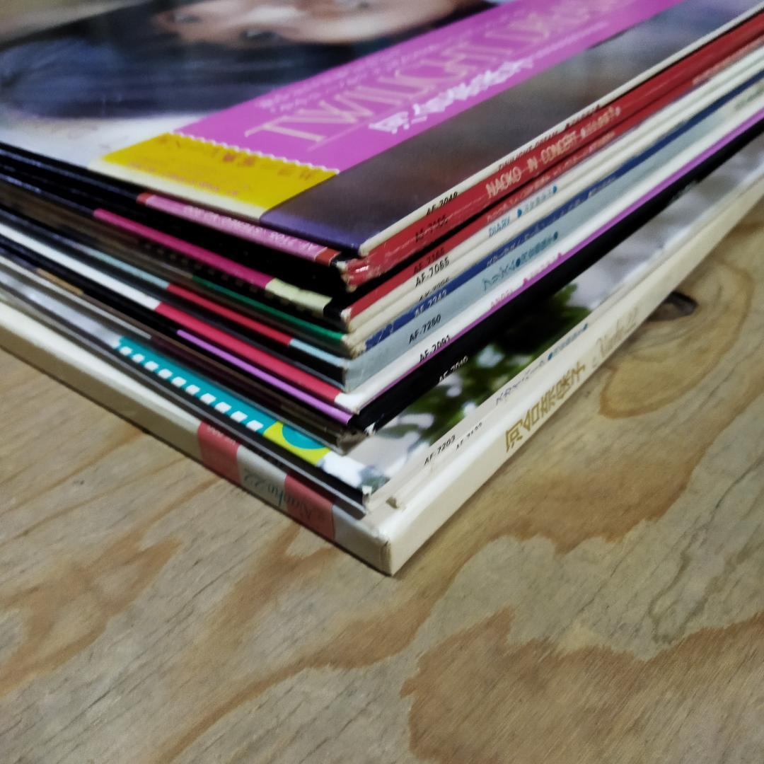 河合奈保子 【14枚】TF0128-15 LPレコード