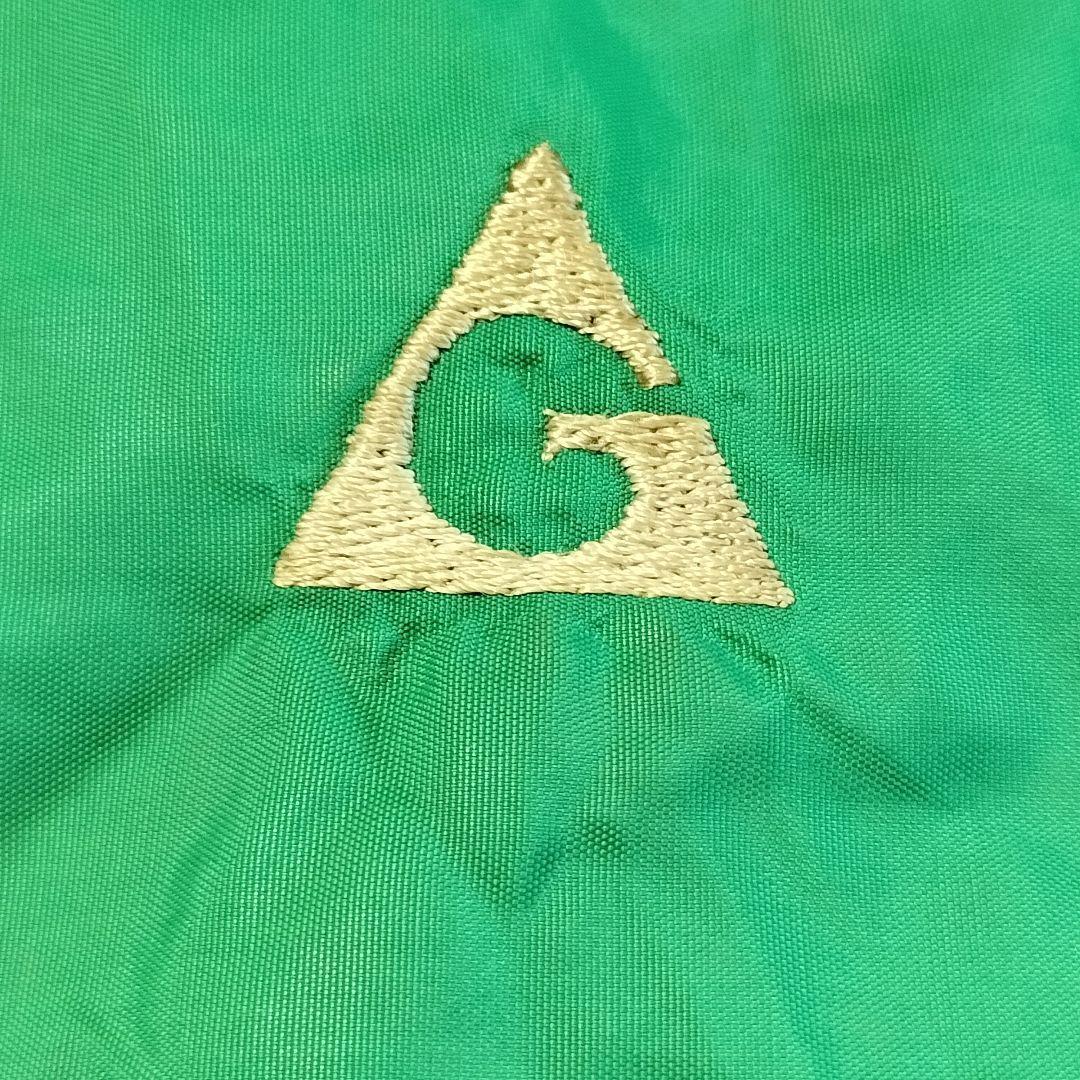 U.S.A製 ジェリー 8os リバーシブルダウンベスト L グリーン/ブルー