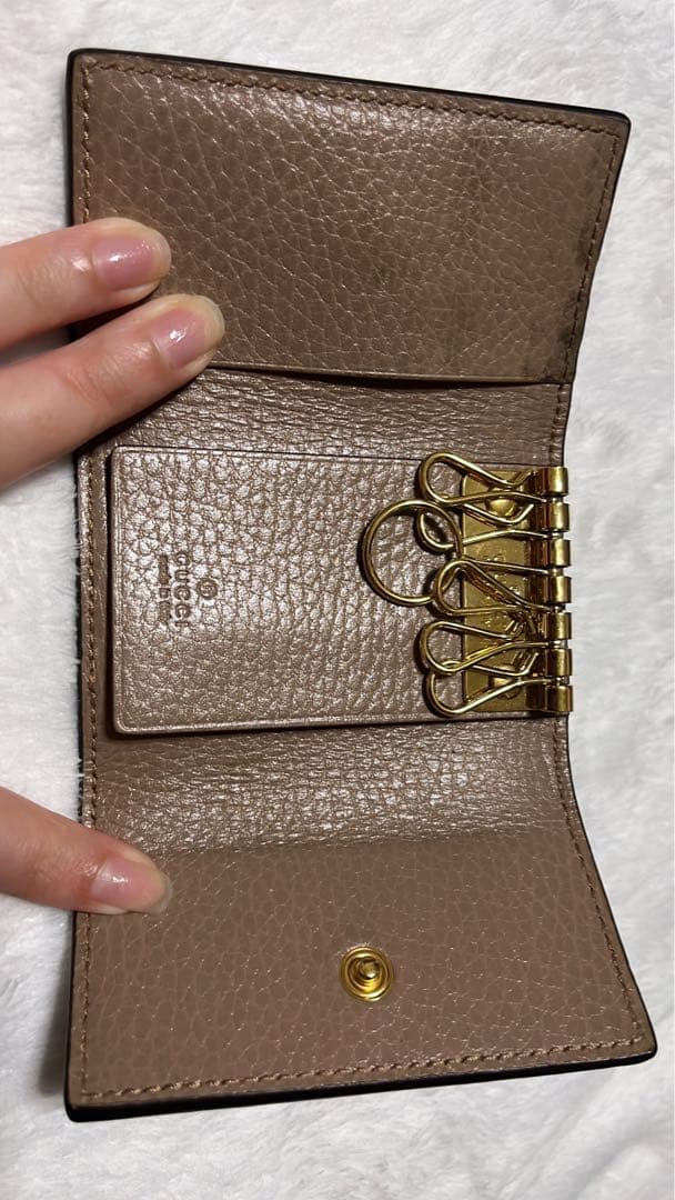 状態良い❗️格安❗️【GUCCI】 キーケース GGマーモント