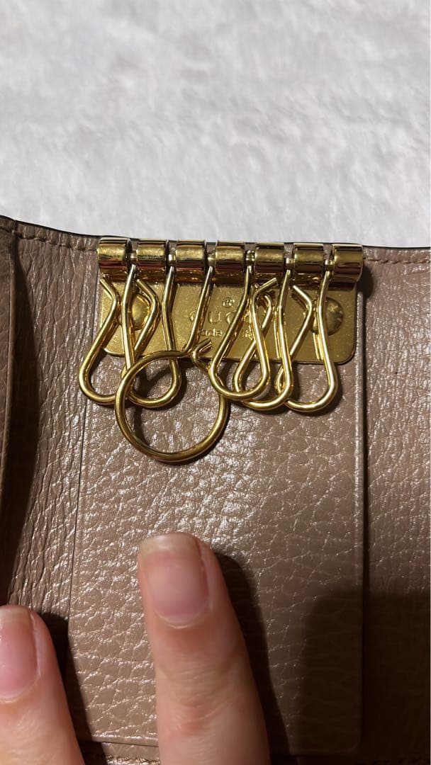 状態良い❗️格安❗️【GUCCI】 キーケース GGマーモント