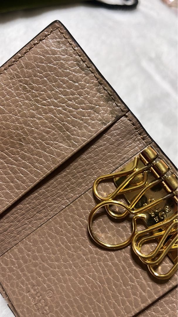 状態良い❗️格安❗️【GUCCI】 キーケース GGマーモント