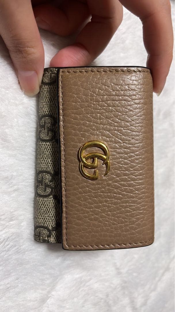状態良い❗️格安❗️【GUCCI】 キーケース GGマーモント