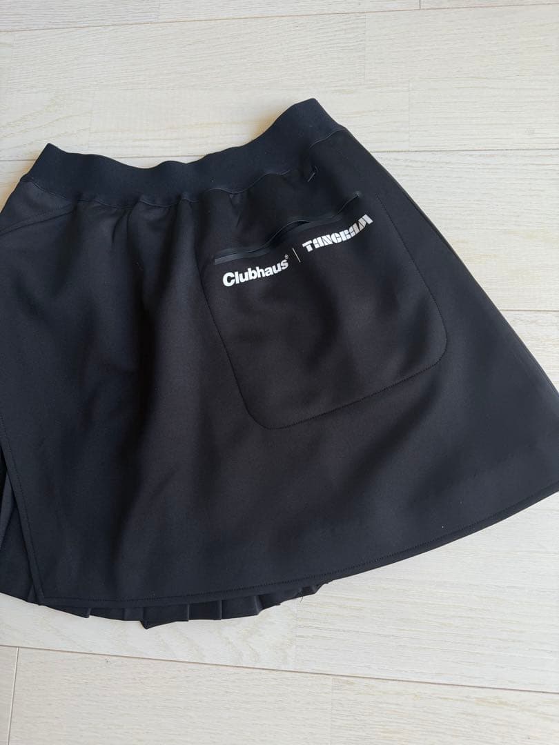 Clubhaus tangram プリーツスカート ブラック S/M