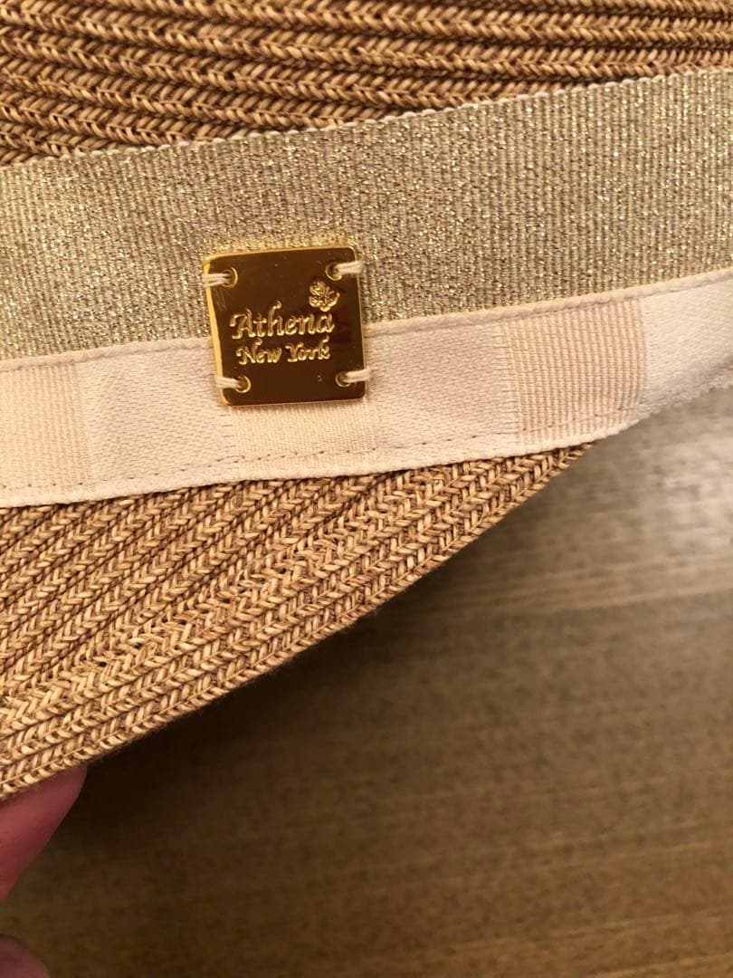 Athena New York 麦わら帽子