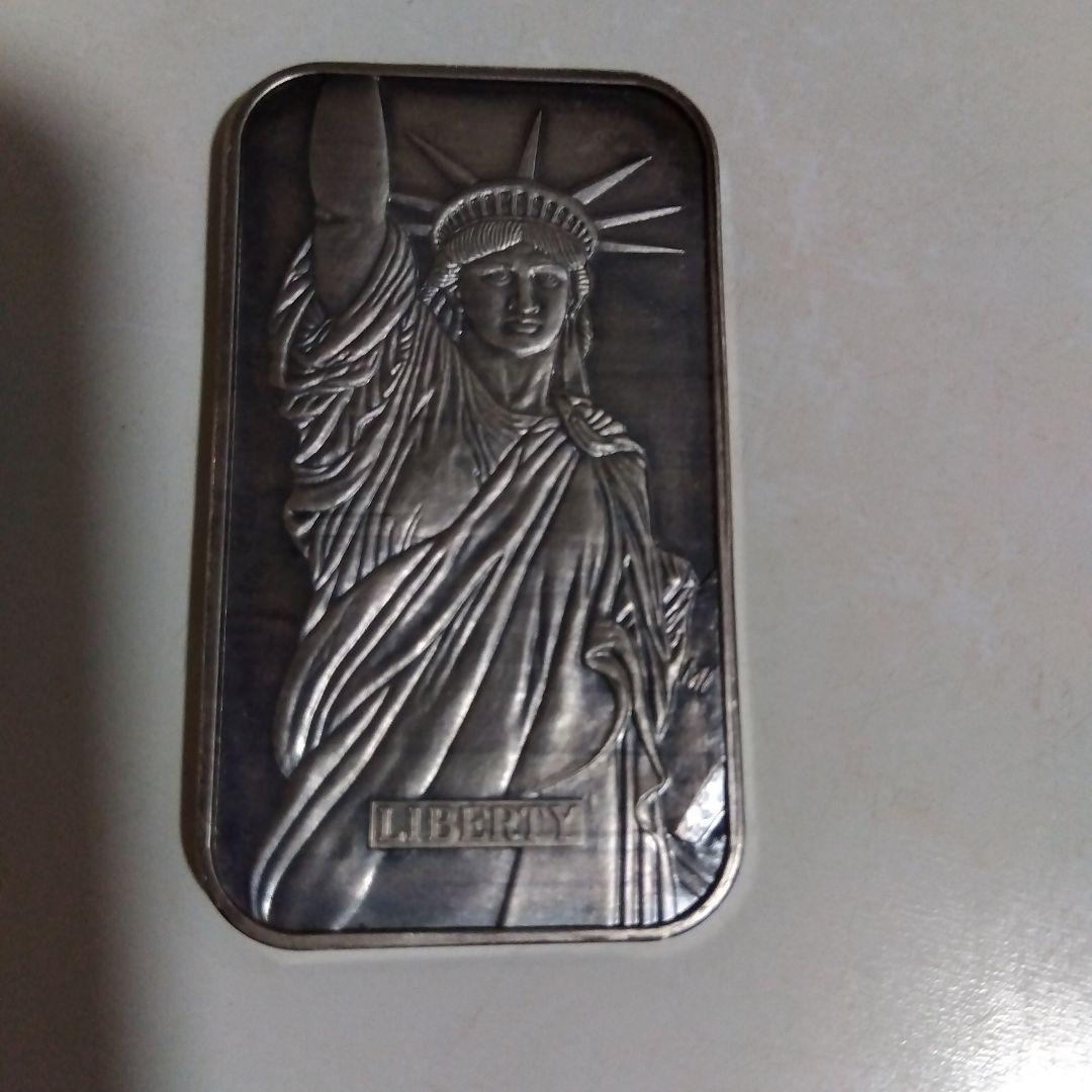 liberty traed silver 1トロイオンス シルバーバー