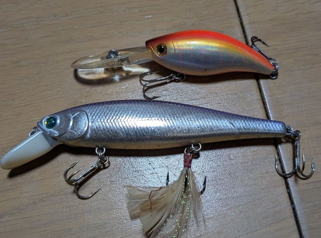 エバーグリーン　メガバス　ハイドアップなど　ミノー　シャッド　セット