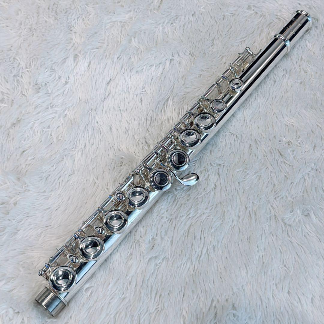 【磨き済】YAMAHA YFL-221 フルート 後期モデル Eメカ 銀メッキ