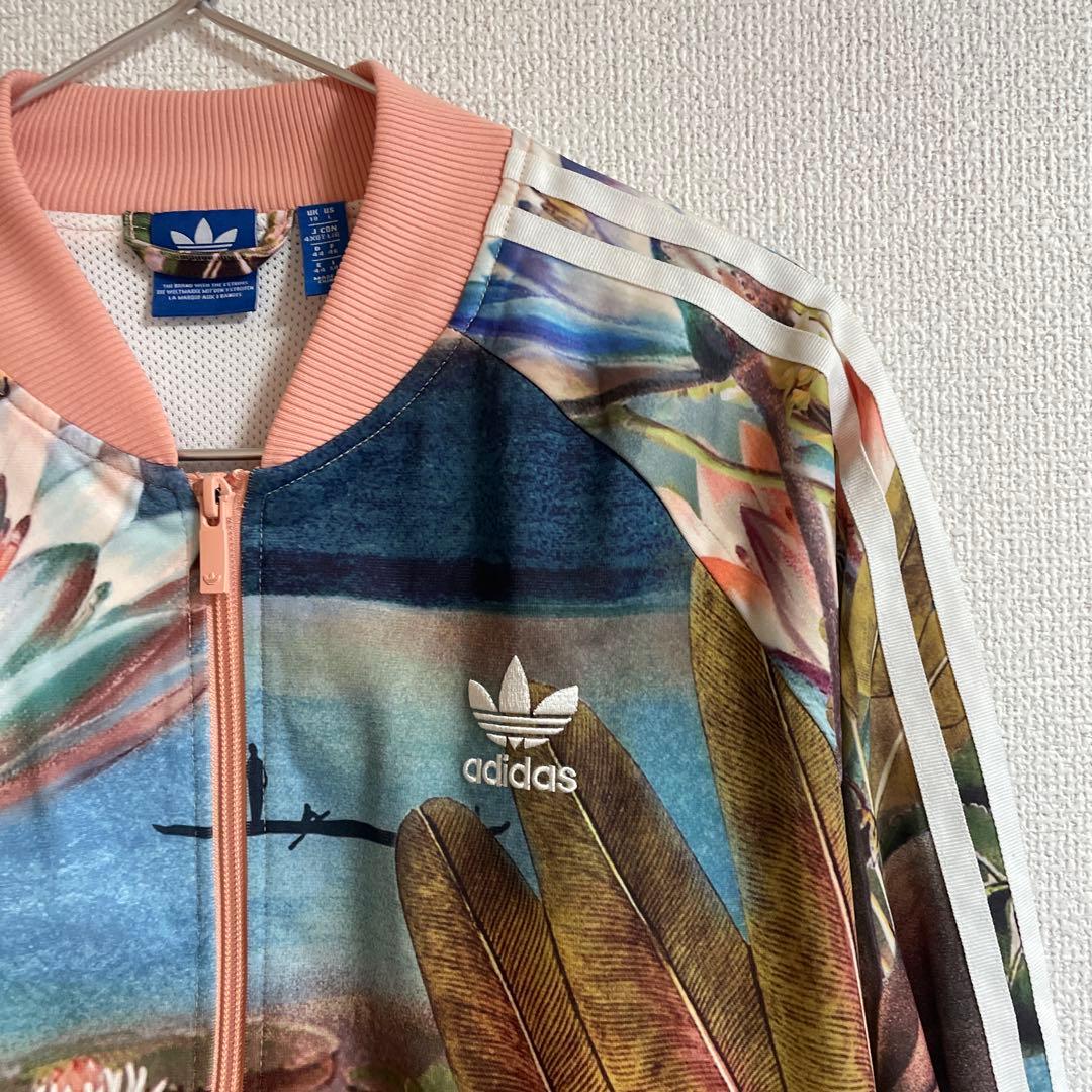[極美品]adidas originals 花柄 track top ジャージ