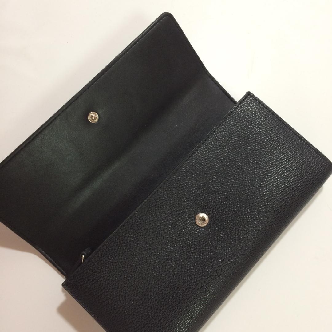 Vivienne Westwood 長財布 オーブロゴ ブラック レザー 箱付