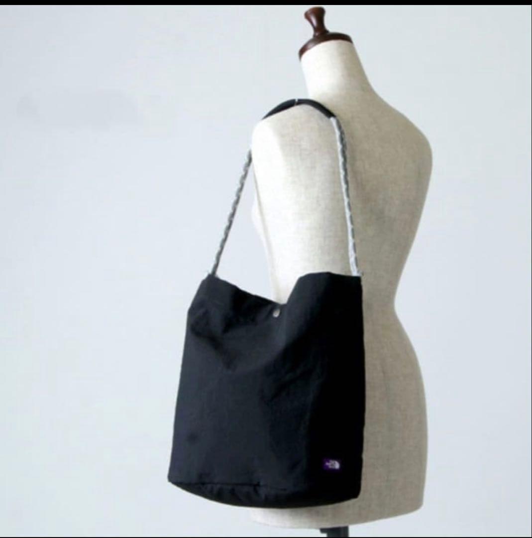 ノースフェイスパープルレーベル ラウンジリユーザブルバッグ 黒　NN7106N