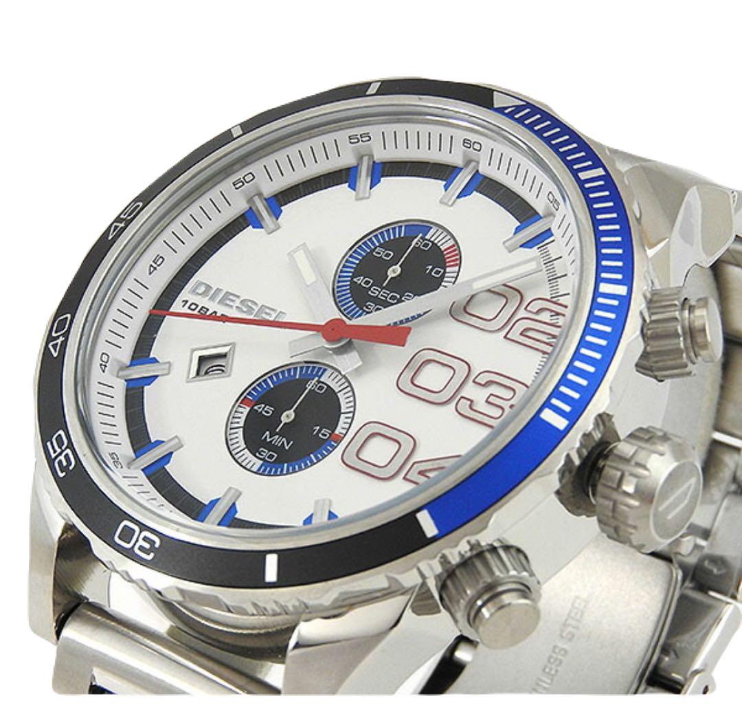 【DIESEL/ディーゼル】腕時計 アナログ ホワイト 人気
