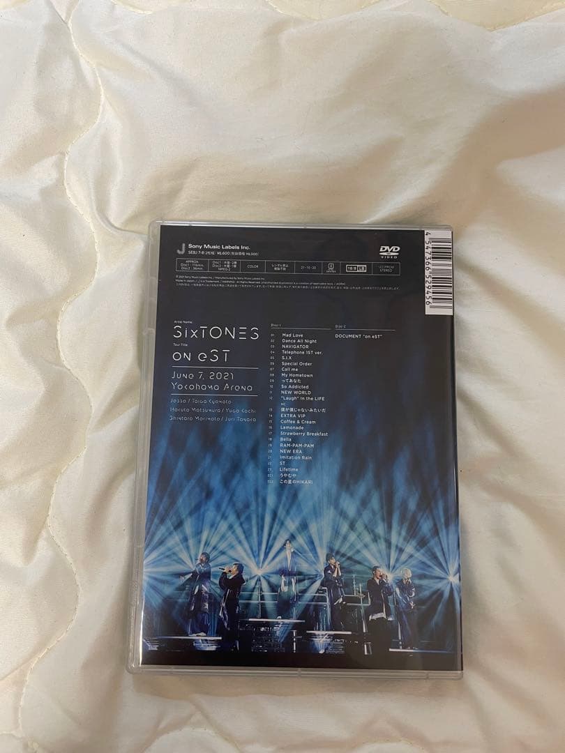 SixTONESライブDVD5点まとめ売り