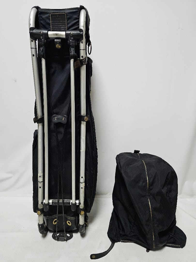 木ノ庄帆布　ミズノ　フレームウォーカー　キャディバッグ　中古　レア