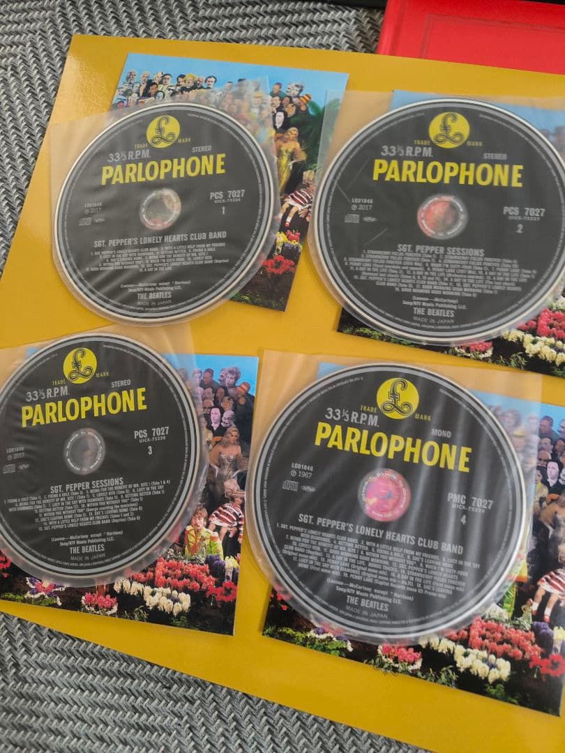 The Beatles スーパーデラックス let it be sgt CD