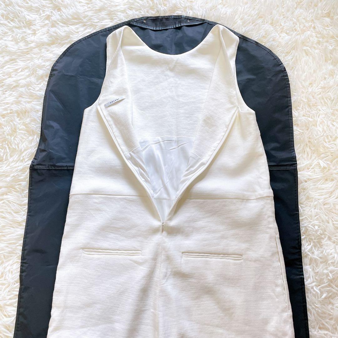 美品✨ドゥーズィエムクラス CELERI オールインワンドレス 綿麻混　洗える