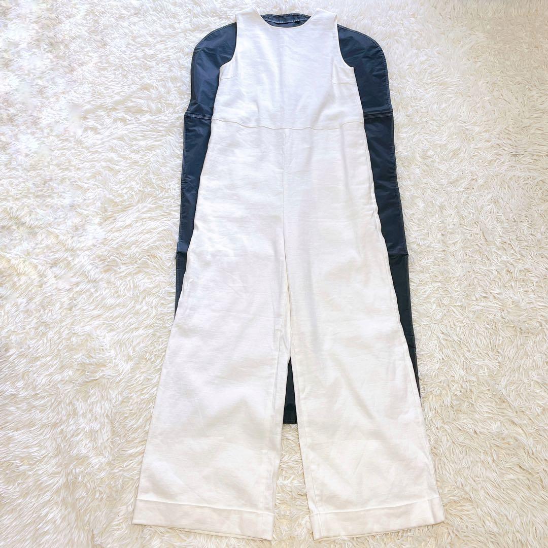 美品✨ドゥーズィエムクラス CELERI オールインワンドレス 綿麻混　洗える