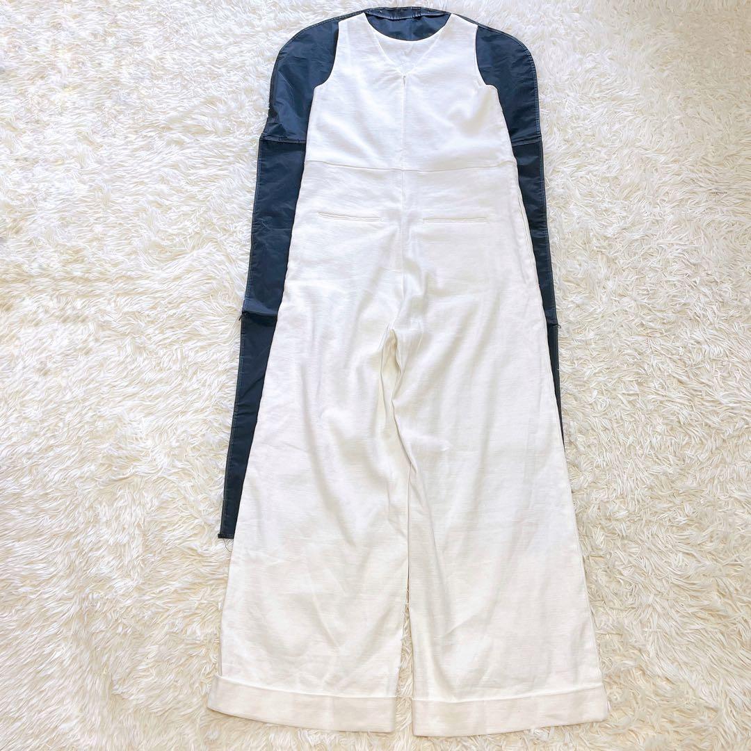 美品✨ドゥーズィエムクラス CELERI オールインワンドレス 綿麻混　洗える