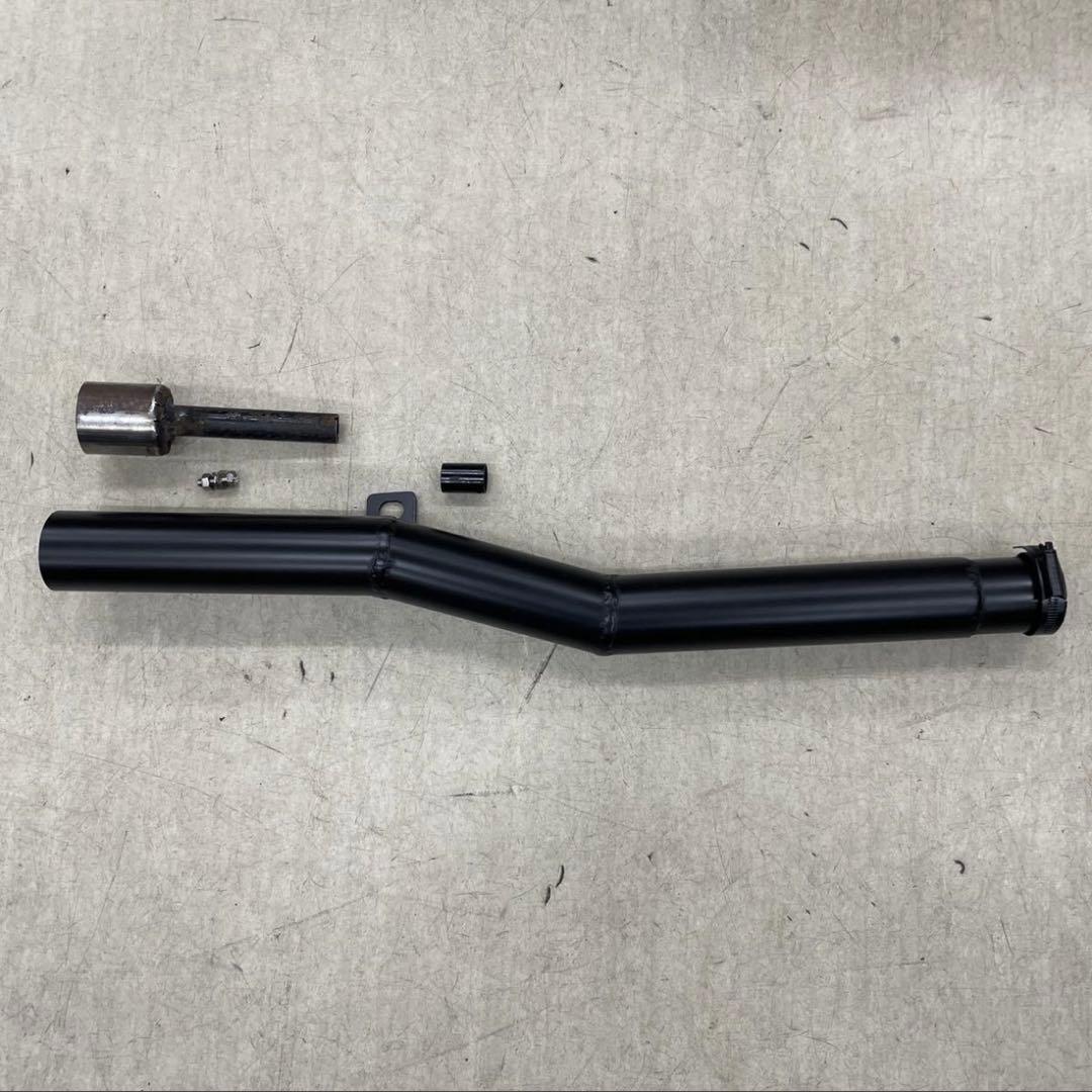 SR400 ワンオフヨシムラ風ショート菅　スリップオン　ポン付け