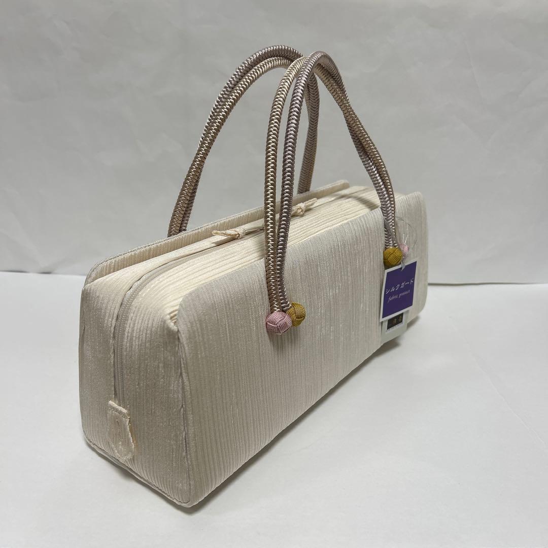 着物ようバック　小田巻き横長　和装バック　あおりバック利休バック　衿秀　和想庵