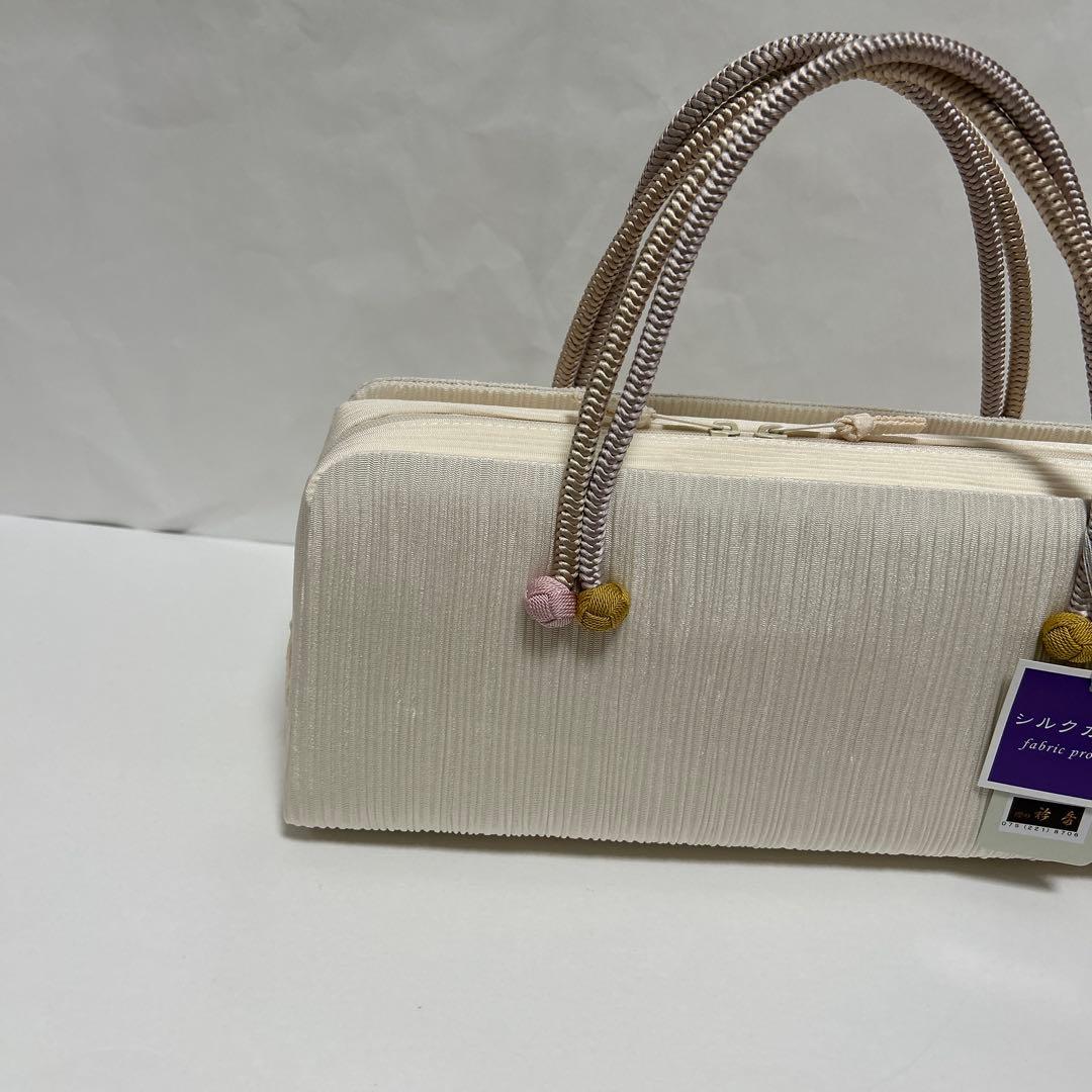 着物ようバック　小田巻き横長　和装バック　あおりバック利休バック　衿秀　和想庵