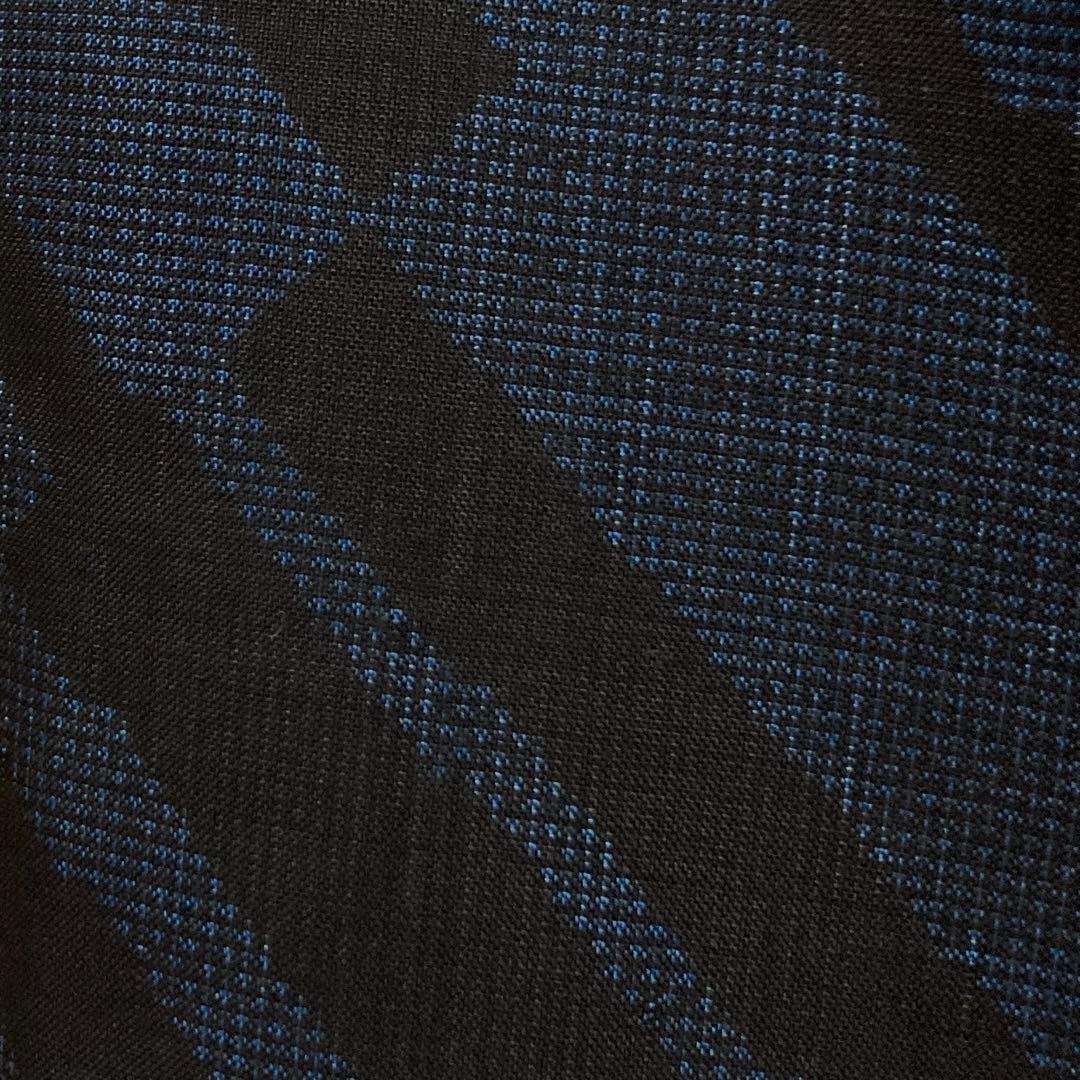 はなうさぎ　本場大島紬【都喜ヱ門】藤絹織物 純泥染 正絹 証紙付