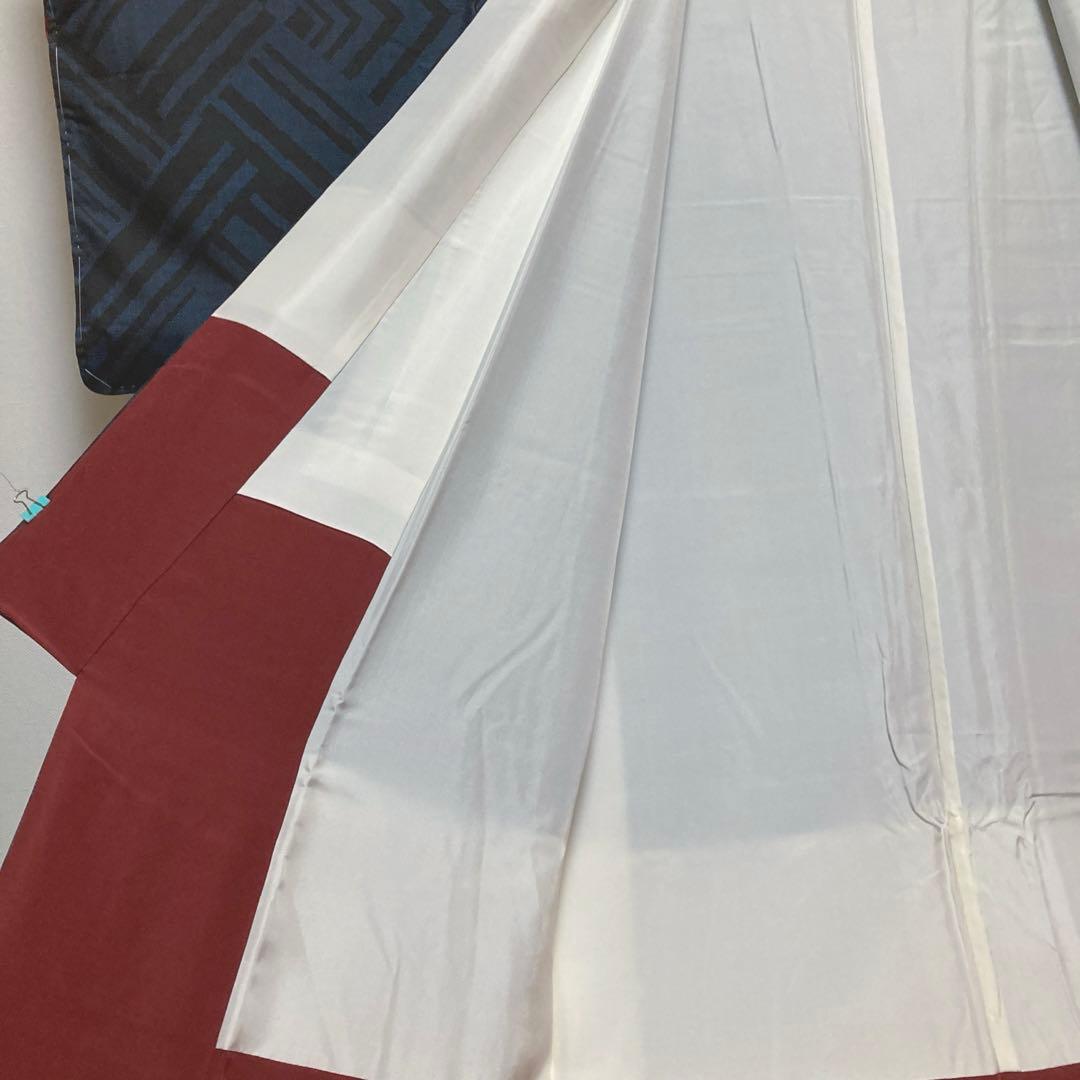 はなうさぎ　本場大島紬【都喜ヱ門】藤絹織物 純泥染 正絹 証紙付