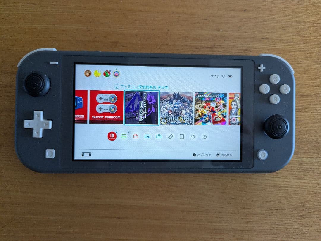 Nintendo Switch Lite グレー（microSDカード付）