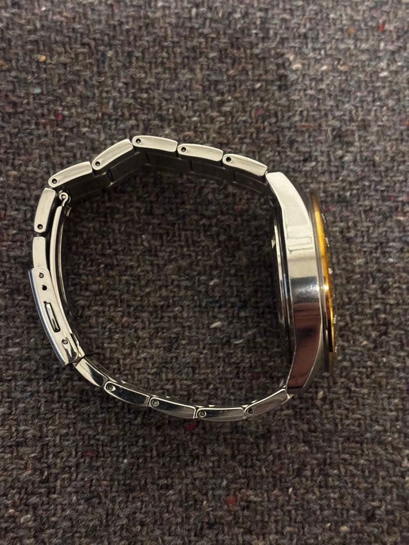 SEIKO セイコー クロノグラフ 腕時計 茶金モデル