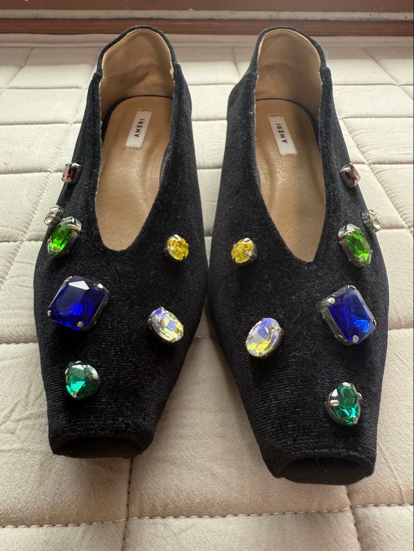 Ameri VINTAGE アメリ UND BIJOU FLAT PUMPS M