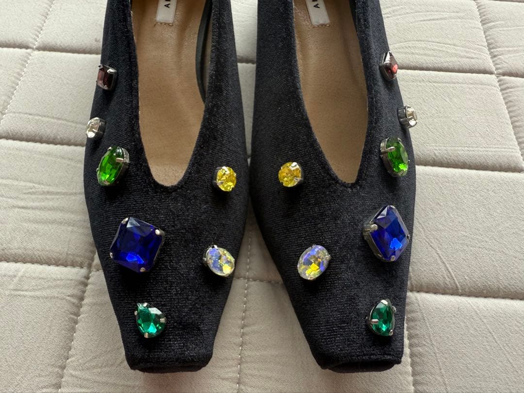 Ameri VINTAGE アメリ UND BIJOU FLAT PUMPS M