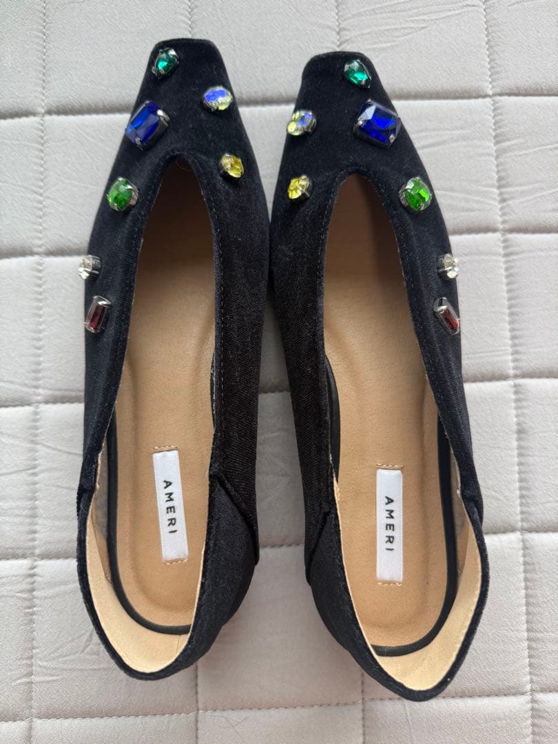 Ameri VINTAGE アメリ UND BIJOU FLAT PUMPS M