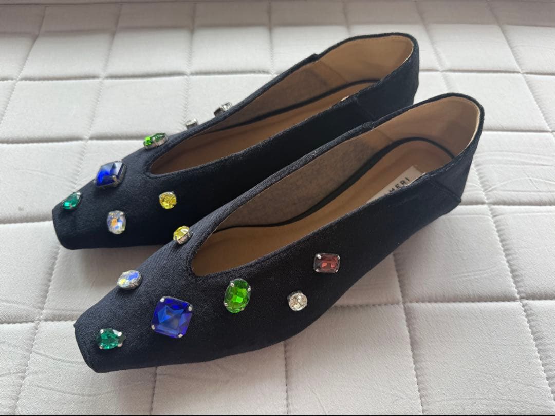 Ameri VINTAGE アメリ UND BIJOU FLAT PUMPS M
