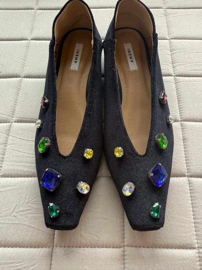 Ameri VINTAGE アメリ UND BIJOU FLAT PUMPS M