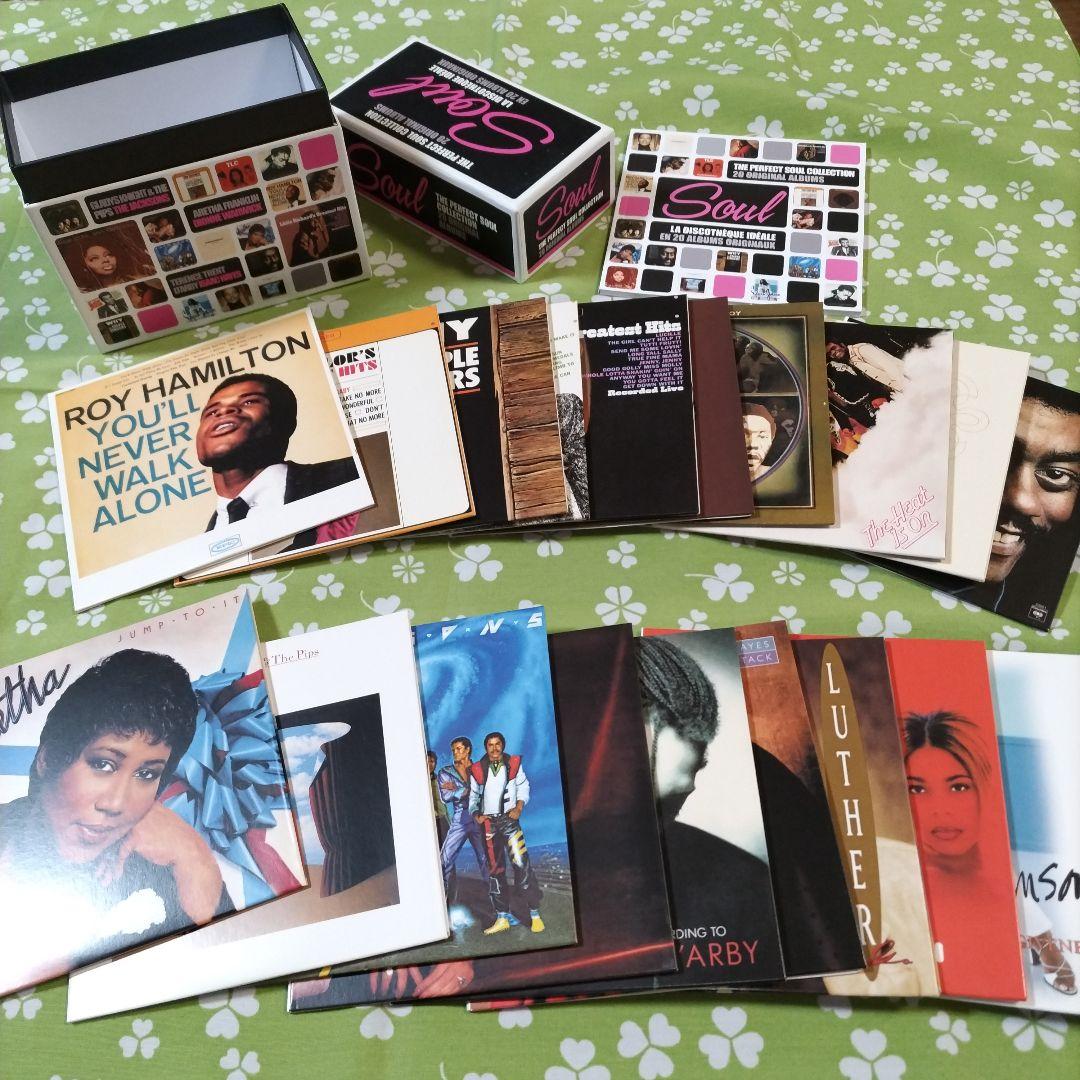 【極美品】EUソニー★ソウル・オリジナル・ 紙ジャケット・アルバ厶20CDBOX