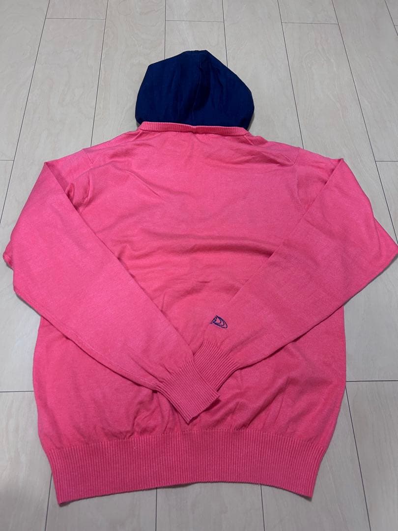 beamsgolf ビームスゴルフニットフーディーパーカー　L