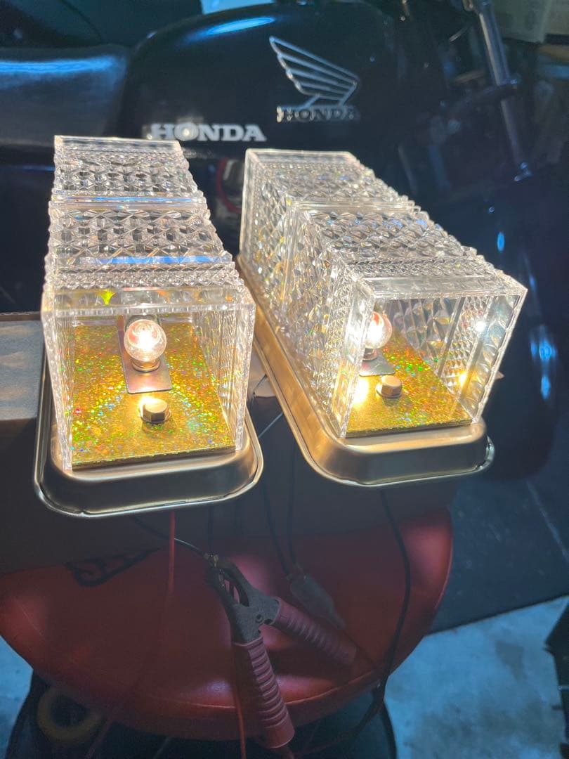 壁掛けシャンデリア/自作シャンデリア/トラックシャンデリア