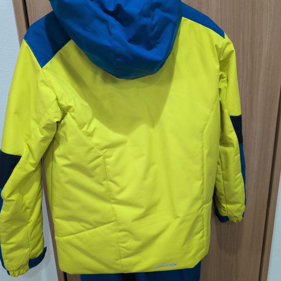 160 phenix 子ども用 スキーウェア セットイエロー/ブルー